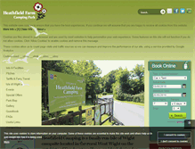 Tablet Screenshot of heathfieldcamping.co.uk